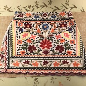 Floral Embroidered Mini